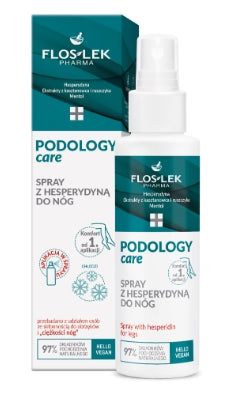 FLOSLEK - Flos-Lek Pharma Podology Care Feuchtigkeitsspendendes Beingel mit Hesperidin, 80 g
