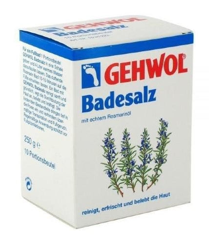 MIRALEX - Gehwol, Badesalz mit Rosmarin, 10 x 25g