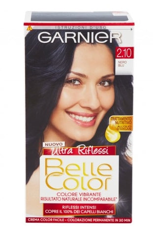 GARNIER - Garnier, Belle Color, Haarfärbemittel, 2.10 nero,blu, 1 Stück