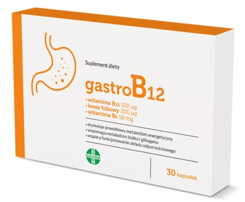 GALENA - GastroB12, 30 Kapseln