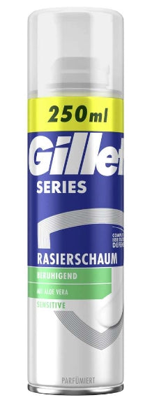 GILLETTE - Gillette Series Sensitive Rasierschaum, 250 ml