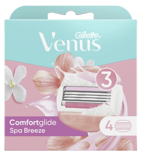 GILLETTE - Gillette, Venus Comfortglide, Ersatzklingen, 4 Stück