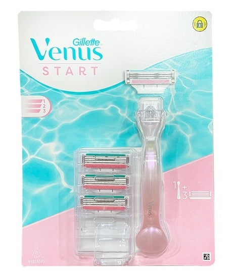 GILLETTE - Gillette Venus Start Rasierer + 3 Klingen