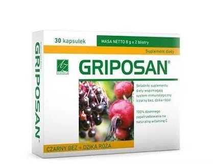 A-Z MEDICA - Griposan, Holunder + Wildrose, 30 Kapseln