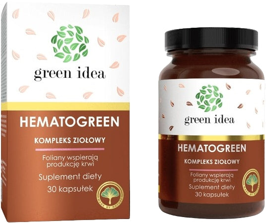 HERBAMEDICUS - Hematogreen Kräuterkomplex, 30 Kapseln