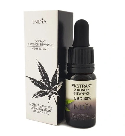 INDIA COSMETICS - Indien CBD-Hanfextrakt 30 %, 10 ml