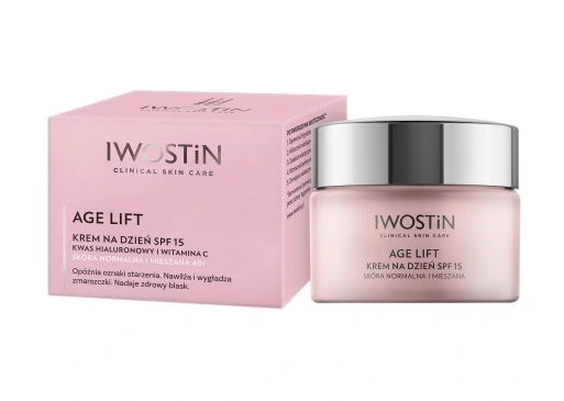 PERRIGO POLAND - Iwostin, Age Lift Tagescreme LSF 15 für normale und Mischhaut 40+, 50 ml