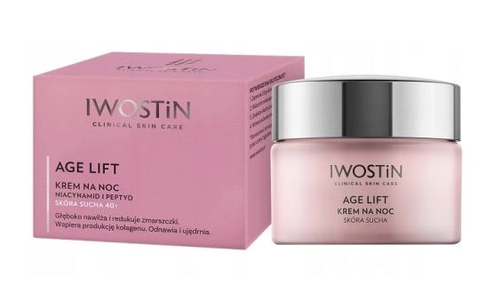 PERRIGO POLAND - Iwostin, Age Lift Nachtcreme für trockene Haut 40+, 50 ml