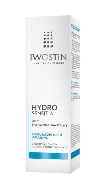 PERRIGO POLAND - Iwostin Hydro Sensitia, Intensiv feuchtigkeitsspendende Creme LSF15, 50 ml