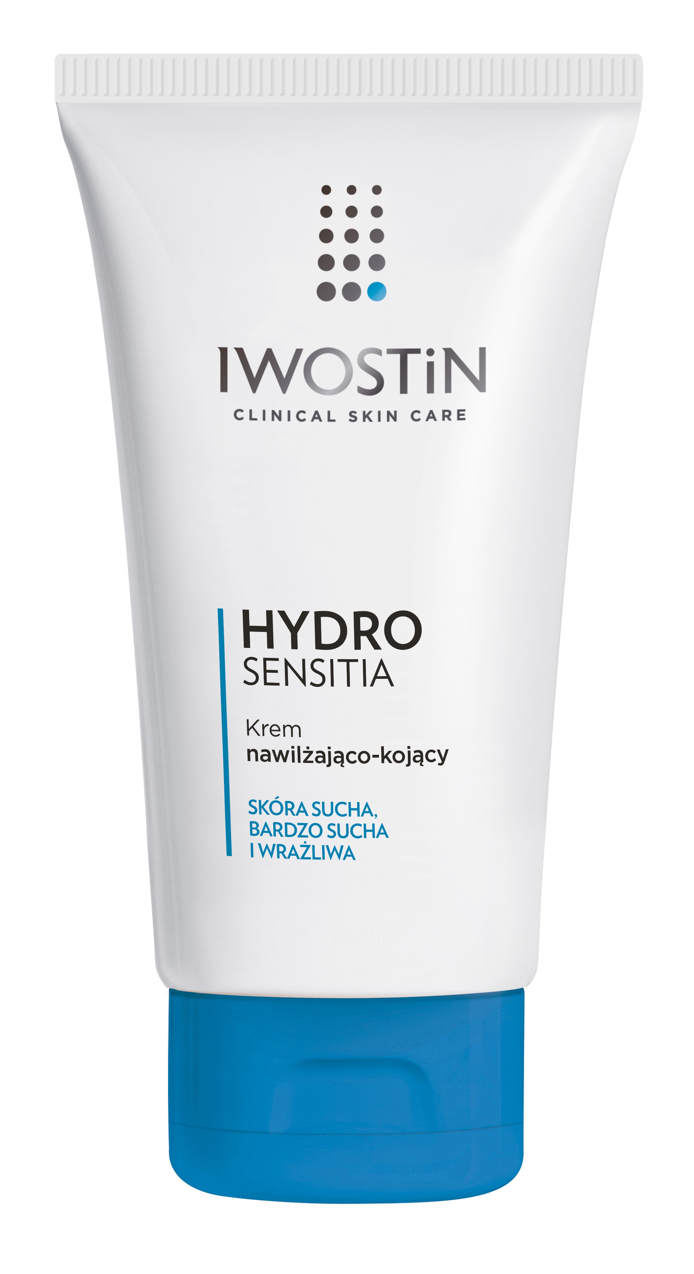 PERRIGO POLAND - Iwostin Hydro Sensitia, feuchtigkeitsspendende und beruhigende Creme, 150 ml