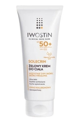 OMEGA PHARMA - Iwostin Solecrin Gel-Körpercreme LSF 50+, 200 ml