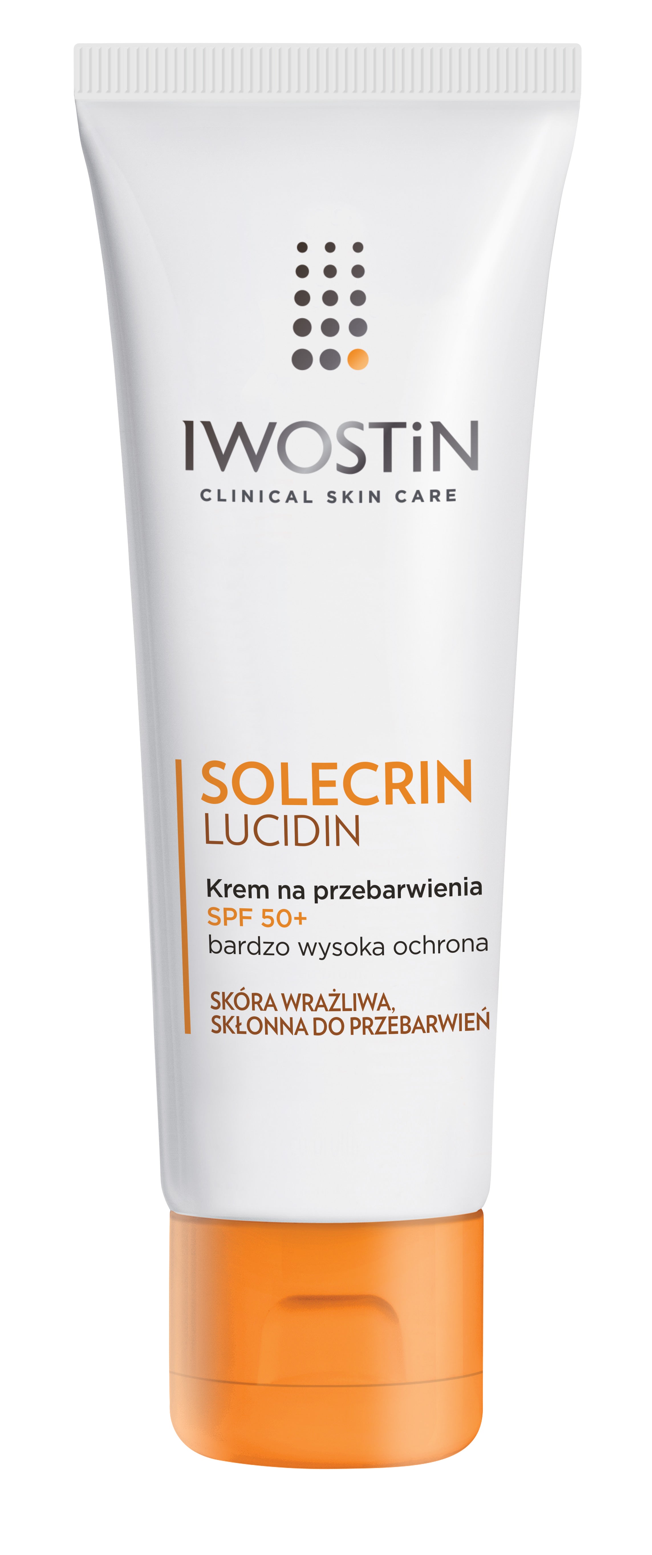 PERRIGO POLAND - Iwostin Solecrin Lucidin, Creme gegen Verfärbungen, LSF 50+, 50 ml