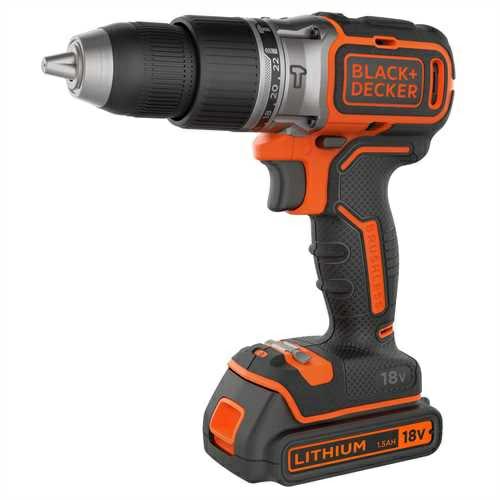BLACK+DECKER SCHLAGSCHRAUBENDREHER 18V BL188KB 52Nm 2x1,5Ah
