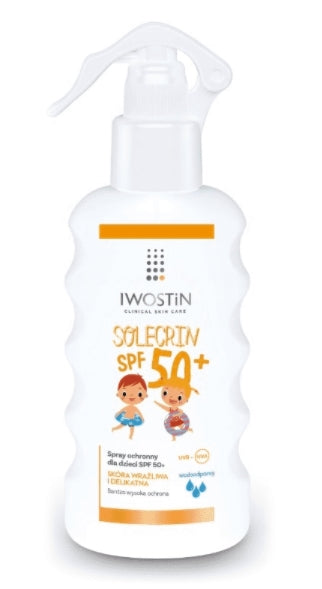 PERRIGO POLAND - Iwostin Solecrin, Schutzspray für Kinder, LSF 50+, 175 ml