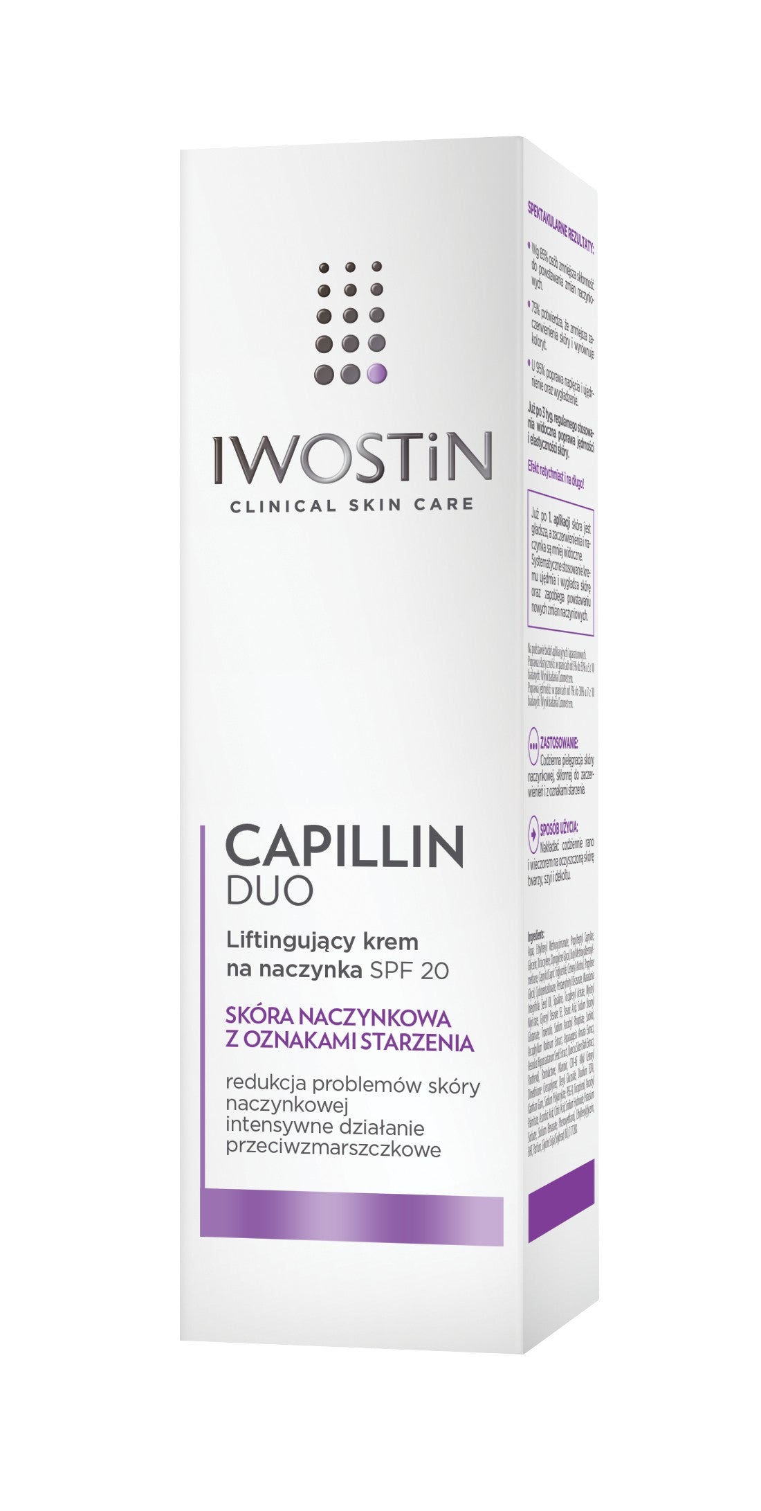 PERRIGO POLAND - Iwostin Capillin Duo, Lifting-Creme für Kapillaren SPF20, 40 ml