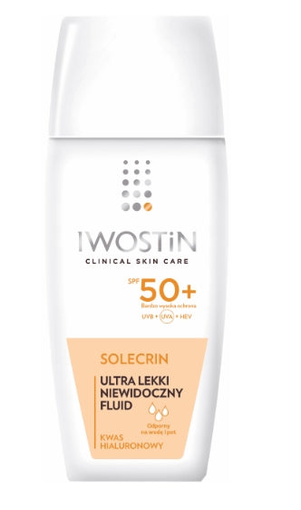 PERRIGO POLAND - Iwostin Solecrin, Ultra Light Invisible Fluid SPF 50+, 40 ml