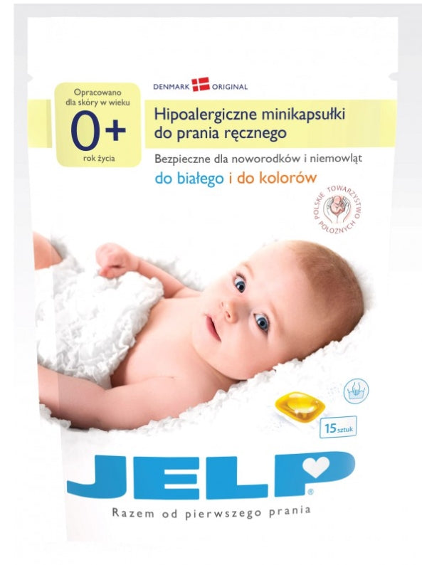 JELP - Jelp 0+ Hypoallergene Minikapseln zum Händewaschen, 15 Stück