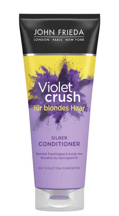 JOHN FRIEDA - John Frieda, Purple Conditioner, der gelbe Haartöne maskiert, 250 ml