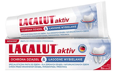 NATUR PRODUKT PHARMA - Lacalut Aktiv Zahnpasta Zahnfleischschutz &amp; milde Aufhellung 75 ml