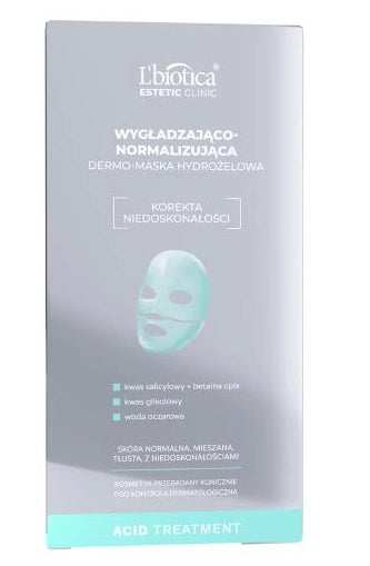 L'BIOTICA - L'biotica Estetic Clinic Acid Treatment Glättende und normalisierende Dermo-Hydrogel-Maske