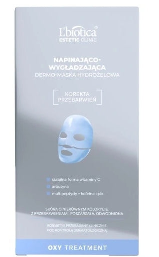 L'BIOTICA - L&#039;biotica Estetic Clinic Oxy Treatment Straffende und glättende Dermo-Hydrogel-Maske