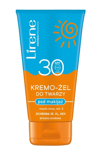LIRENE - Lirene Dermoprogram Gesichtscreme-Gel unter Make-up LSF 30, 50 ml