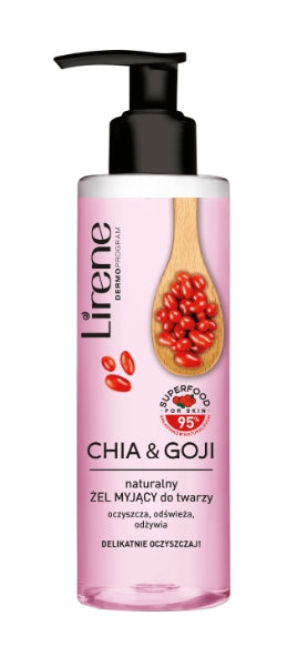 LIRENE - Lirene, Super Food, Gesichtsreinigungsgel, Chia Goji, 190 ml
