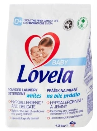 LOVELA - Lovela Baby, Waschpulver für weiße Stoffe, 1,3 kg