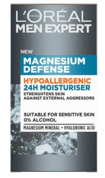 LOREAL PARIS - L´Oréal, Paris Men Expert Magnesium Defense 24H, Tagesgesichtscreme, 50ml