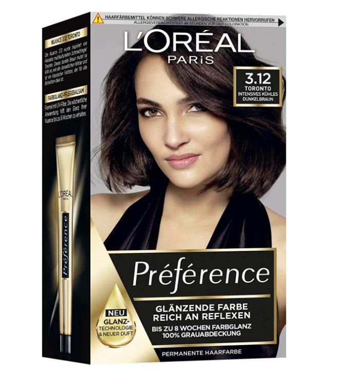 LOREAL PARIS - L&#039;Oréal, Paris Préférence, Haarfärbemittel, Toronto, 183 g