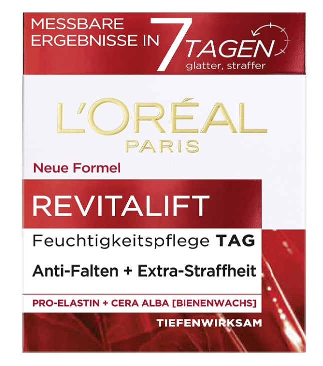 LOREAL PARIS - L&#039;Oréal, Gesichtscreme mit Pro-Elastin und Bienenwachs, Anti-Falten, 50 ml