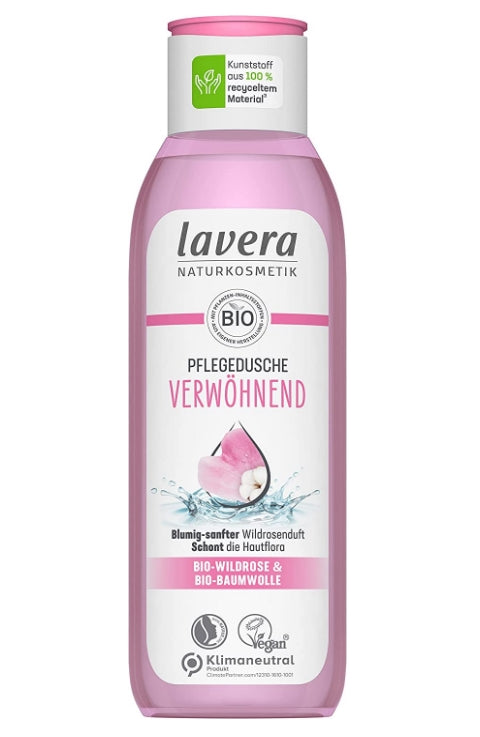 LAVERA - Lavera, Duschgel Wildrose und Baumwolle, 250 ml