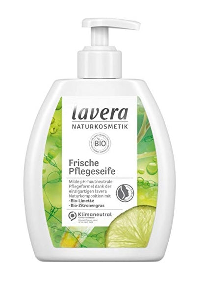 LAVERA - Lavera, Flüssigseife mit Bio-Kalk und Bio-Zitronengras, 250 ml