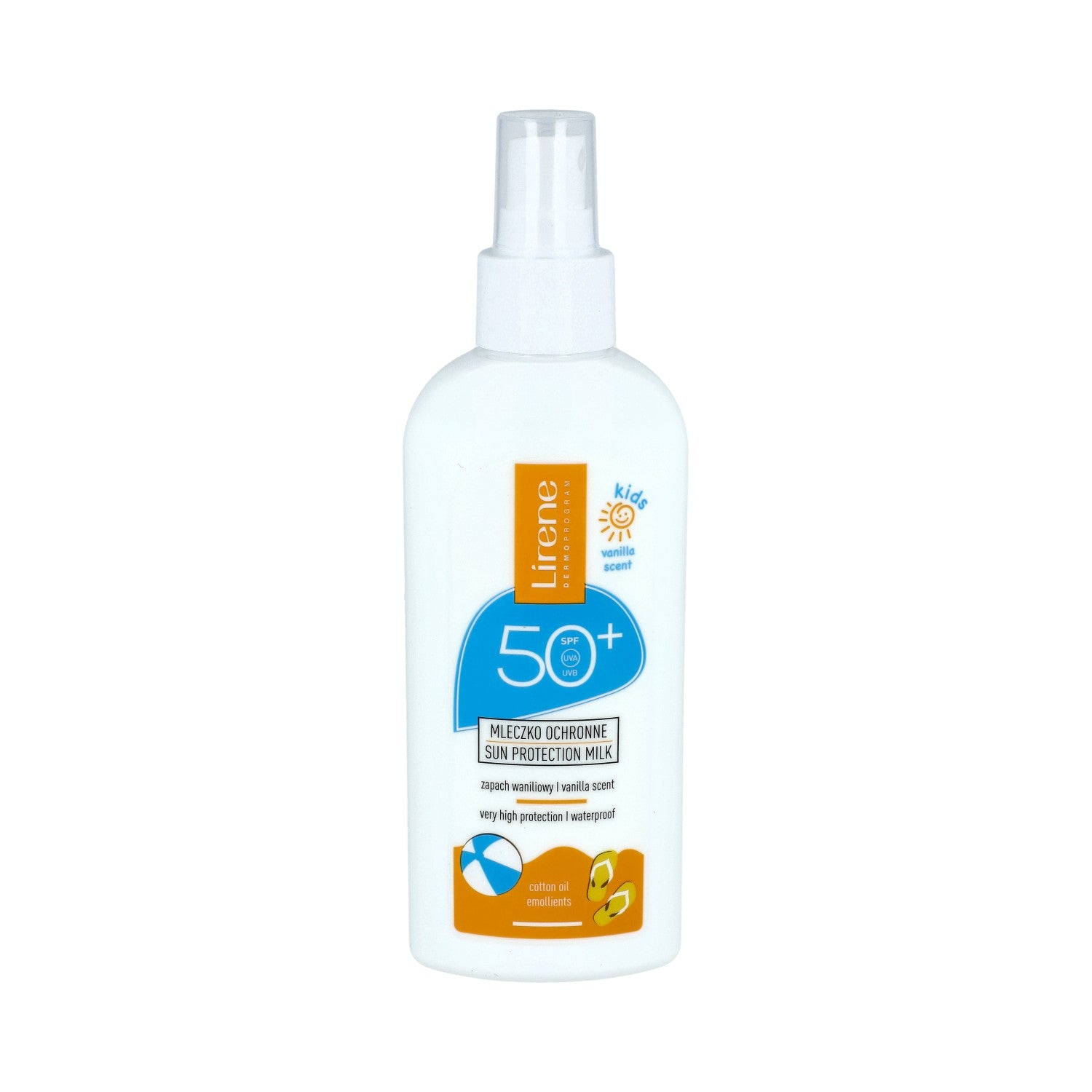 DR IRENA ERIS - Lirene Kids, Schutzmilch für Kinder LSF 50+, Vanille, 150 ml
