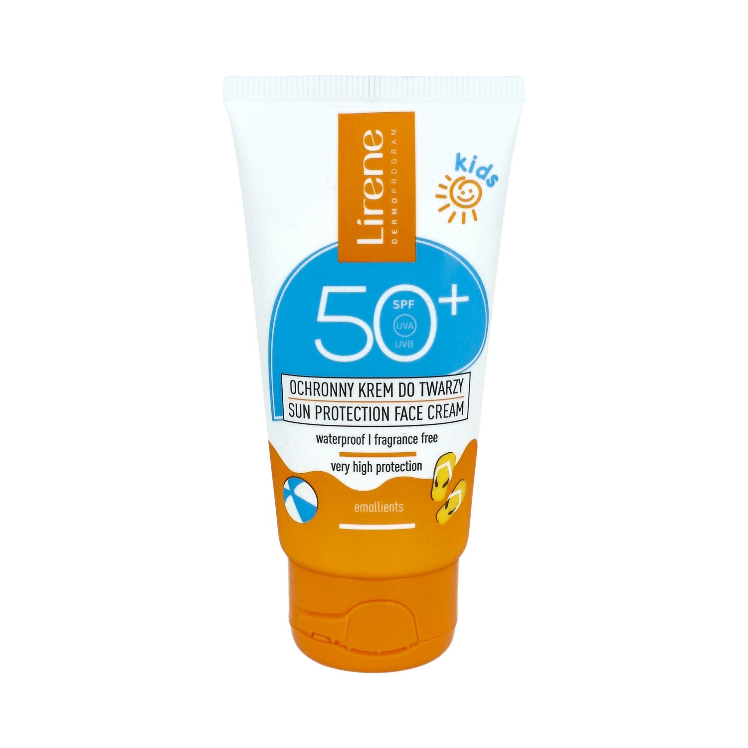 DR IRENA ERIS - Lirene, schützende Gesichtscreme für Kinder LSF 50+, 50 ml