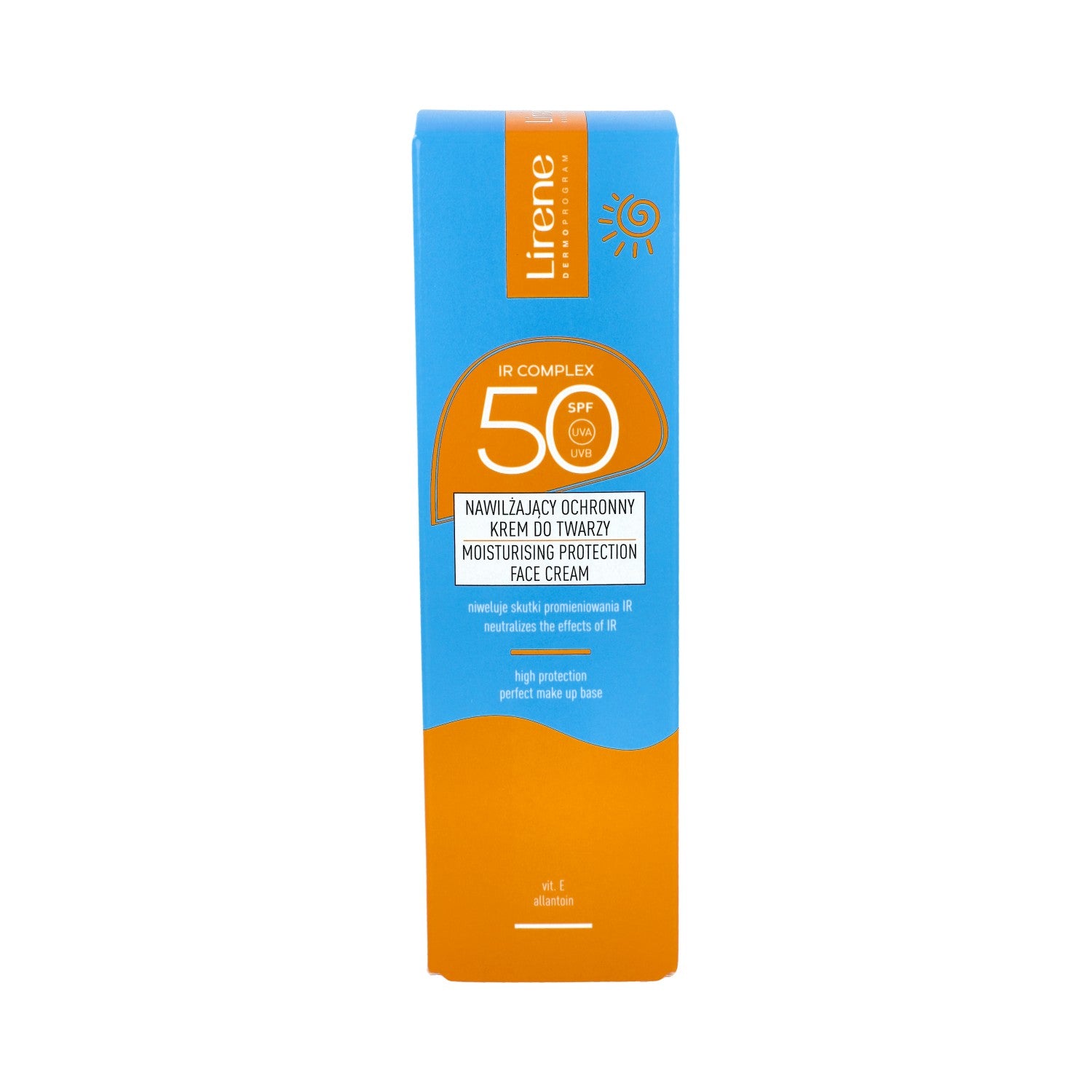 DR IRENA ERIS - Lirene, feuchtigkeitsspendende, schützende Gesichtscreme LSF 50, 40 ml