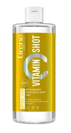LIRENE - Lirene Vitamin Shot Vitamin Micellar Liquid 3in1, 400 ml