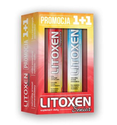 XENICO PHARMA - Litoxen Senior 20 Brausetabletten + Litoxen 20 Brausetabletten