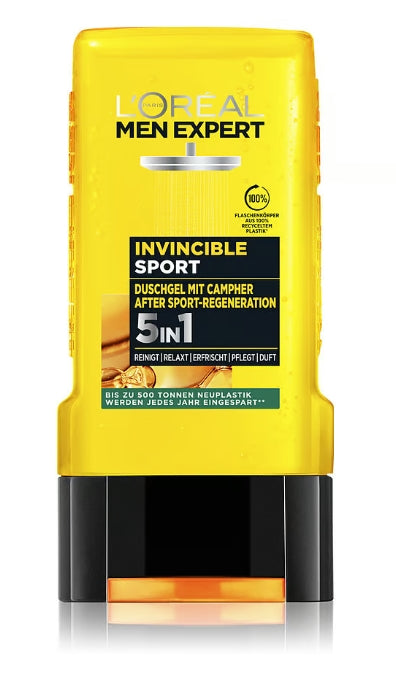 LOREAL - Loreal, Invimvible, Duschgel, 250ml