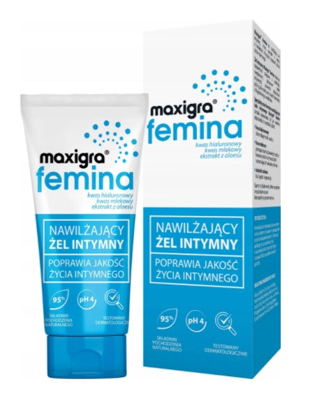 POLPHARMA - Maxigra Femina, feuchtigkeitsspendendes Intimgel, 75 ml
