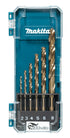 MAKITA BOHRER-SET FÜR METALLHSS-CO 6-tlg.