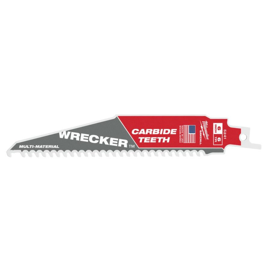 MILWAUKEE RECIMER SÄGEBLATT 150mm WRECKER TCT 6T 1St