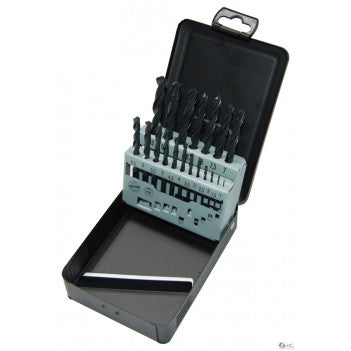 MILWAUKEE METALLBOHRER BOHRER 1-10mm HSS-R - SET à 19 Stück.