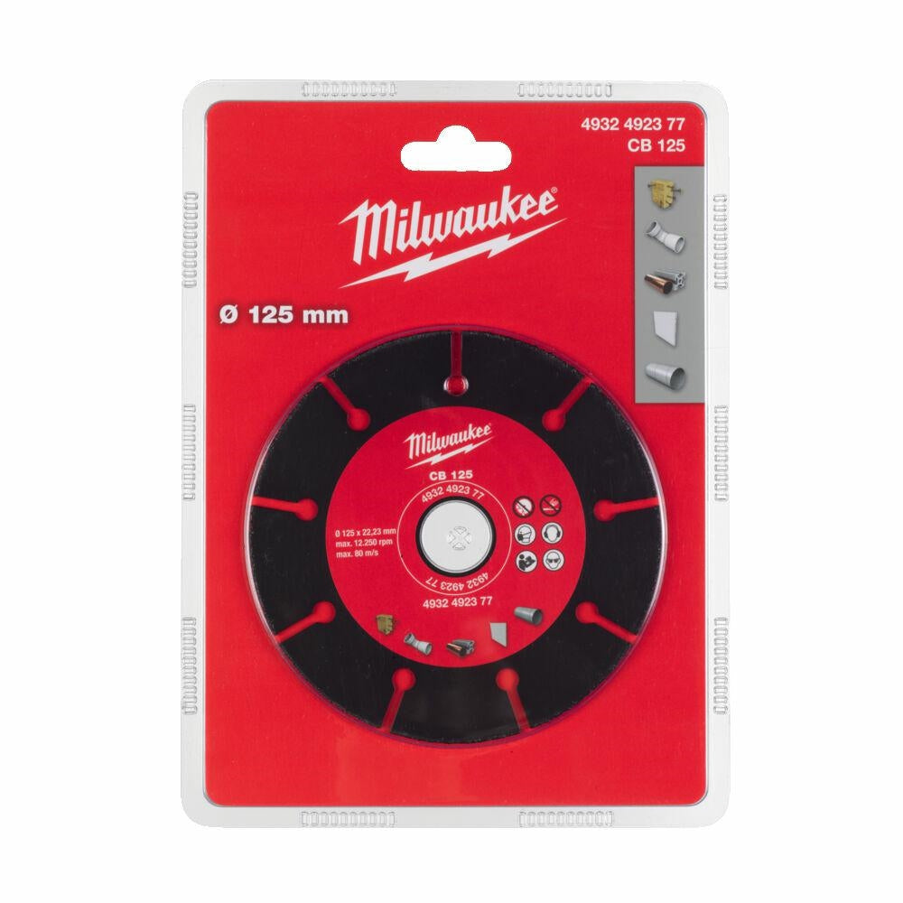 MILWAUKEE UNIVERSALSCHEIBE 125 mm