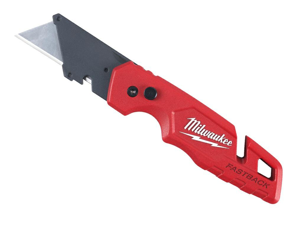 MILWAUKEE-MESSER MIT METALLGRIFF UND KLINGENAUFBEWAHRUNG