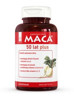 A-Z MEDICA - Maca 50 Jahre Plus, 80 Kapseln