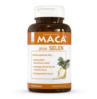 A-Z MEDICA - Maca Plus, Selen, 80 Kapseln