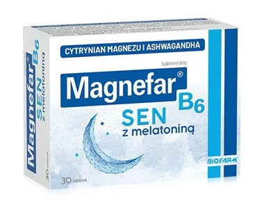 BIOFARM - Magnefar B6 Sen, 30 Tabletten