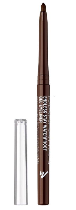 MANHATTAN - Manhattan, Endless Stay, Wasserfester Gel-Eyeliner, Farbe Rich Brown 001, 2,6g