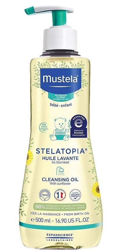 MUSTELA - Mustela Stelatopia Reinigungsbadöl, 500 ml
